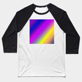 yellow purple blue abstract texture Baseball T-Shirt